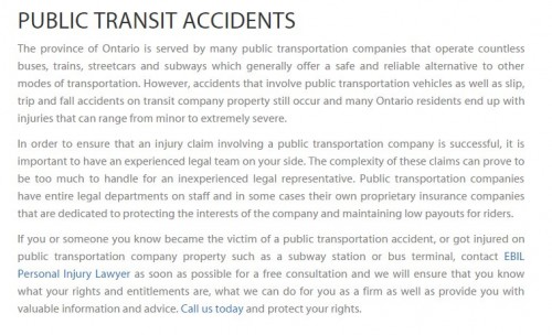 EBIL Personal Injury Lawyer
80 Terence Matthews Crescent, Unit 5
Kanata, ON K2M 2B4
(800) 259-7122

https://ebilinjurylaw.ca/kanata.html