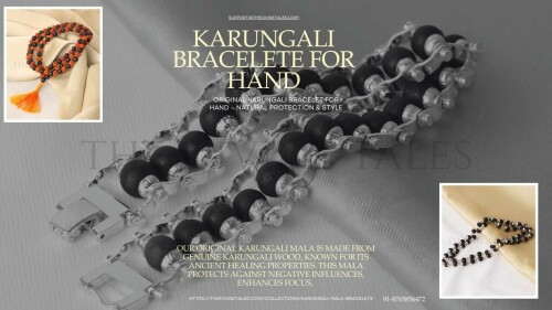 Original Karungali Bracelet for Hand – Natural Protection & Style