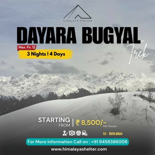 Dayara bugyal Trek ₹8500