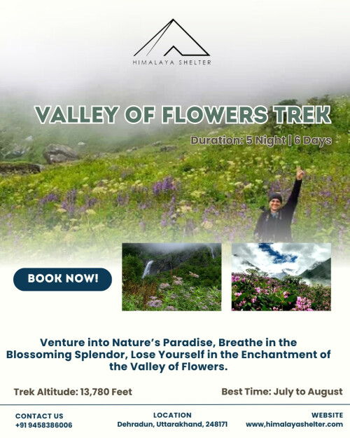 Valley of flowers trek