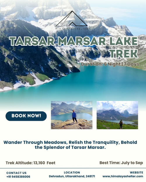 Tarsar Marsar Lake Trek