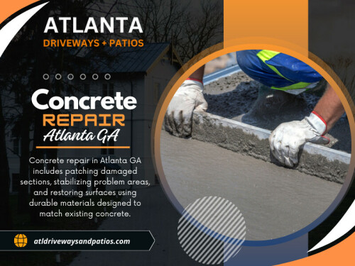 These generally indicate movement of the soil, erosion, or loss of subgrade support, all of which need professional Concrete repair Atlanta GA, not surface repairs.

Official Website: https://atldrivewaysandpatios.com/driveway-repair-atlanta/

Find us on Google Map: https://maps.app.goo.gl/FskzE5EfFYmNnZkCA

Atlanta Driveways and Patios
Address: 1934 New Kemp Rd, Marietta, GA 30066, United States
Phone Number: +14708375846

Read Our Blogs:
https://atldrivewaysandpatios.brushd.com
https://atldrivewaysandpatios.mystrikingly.com/
https://698db22eb3b72.site123.me/

More Links:
https://c8ke.me/atldrivewaysandpatios
https://www.reddit.com/user/atldriveways/
https://www.pinterest.com/atldrivewaysandpatios