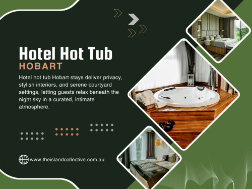The best hotel hot tub Hobart experience is not about high-end brands—it’s about recognizing what really matters to a comfortable stay, relaxation, and connection.

The Island Collective

Address: Hobart, Tasmania, 7000

Phone Number : +61400101466