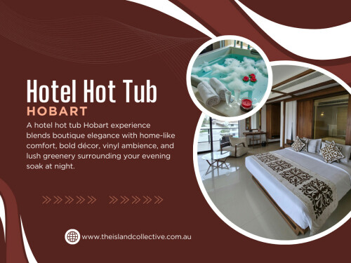 The best hotel hot tub Hobart experience is not about high-end brands—it’s about recognizing what really matters to a comfortable stay, relaxation, and connection.

The Island Collective

Address: Hobart, Tasmania, 7000

Phone Number : +61400101466