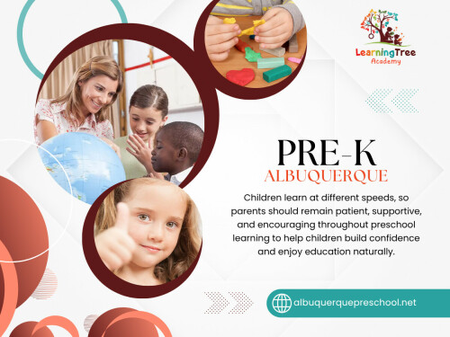 In a supportive Best Pre-k Albuquerque environment like Learning Tree Academy, these subtle shifts are encouraged through routine, interaction, and gentle structure.

Learning Tree Academy
Address: 3615 Candelaria Rd NE, Albuquerque, NM 87110, United States
Phone Number: +15058881668

Find Us On Google Map: https://goo.gl/maps/sXHaNYEYyPwfkx4KA

Read Our Blogs:
https://albuquerquepreschool.tumblr.com/post/816936349317971968/best-daycare-albuquerque
https://ltapreschool.wixsite.com/albuquerquepres/post/what-parents-should-look-for-during-a-preschool-tour-in-albuquerque
https://albuquerquepre-school.weebly.com/learning-tree-academy/best-childcare-albuquerque

More Links:
https://linktr.ee/ltapreschool
https://gab.com/albuquerquepreschool
https://www.reddit.com/user/ltapreschool