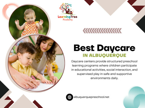 When a space respects emotional pace, supports different temperaments, and allows children to be themselves, it often becomes what parents recognize as the Best Daycare In Albuquerque. Not because it is perfect on paper, but because it quietly fits the child in real life.
Learning Tree Academy
Address: 3615 Candelaria Rd NE, Albuquerque, NM 87110, United States
Phone Number: +15058881668

Find Us On Google Map: https://goo.gl/maps/sXHaNYEYyPwfkx4KA

Read Our Blogs:
https://albuquerquepreschool.wordpress.com/2026/05/18/how-to-know-if-a-daycare-environment-will-truly-suit-your-childs-personality/
https://albuquerquepreschool.tumblr.com/post/816936349317971968/best-daycare-albuquerque

https://ltapreschool.wixsite.com/albuquerquepres/post/what-parents-should-look-for-during-a-preschool-tour-in-albuquerque

More Links:
https://litelink.at/albuquerquepreschool
https://www.flickr.com/people/albuquerque_preschool/
https://www.magcloud.com/user/albuquerquepreschool