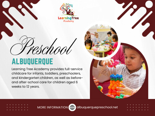 In the Best Preschool Albuquerque, calm reactions from teachers during chaos tend to matter more than any planned activity. Children don’t just listen—they observe constantly.


Learning Tree Academy
Address: 3615 Candelaria Rd NE, Albuquerque, NM 87110, United States
Phone Number: +15058881668

Find Us On Google Map: https://goo.gl/maps/sXHaNYEYyPwfkx4KA

Read Our Blogs:
https://albuquerquepre-school.weebly.com/learning-tree-academy/best-childcare-albuquerque
https://albuquerquepreschool.medium.com/best-preschool-in-albuquerque-4fed68b3f4fc
https://albuquerquepreschools.mystrikingly.com/blog/best-childcare-in-albuquerque

More Links:
https://myslink.app/albuquerqueprescho0l
https://castbox.fm/channel/id5236249?country=us
https://soundcloud.com/albuquerquepreschool