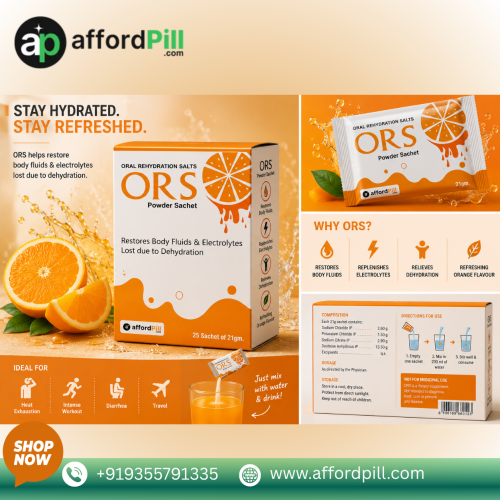 Staying hydrated is important for maintaining a healthy lifestyle. Water and essential minerals play a key role in supporting normal body functions and overall wellness. Many people today search for convenient hydration support options that fit easily into their routine. ORS Sachet NBPL is a product that often attracts attention among people looking for simple hydration solutions.

For beginners, understanding ORS products can be useful. ORS stands for Oral Rehydration Solution, which is commonly used to support fluid and electrolyte balance. Modern lifestyles, travel, weather changes, and busy schedules can sometimes affect daily hydration habits. Because of this, people often look for easy-to-carry products that support their routine.

People prefer sachets because they are simple to use and easy to carry during travel, work, or daily activities. Convenience has become important for users who want practical health solutions. Along with proper hydration, maintaining healthy habits like balanced food, exercise, and enough rest can support overall wellness.

Many users explore products through trusted platforms such as Afforadpill, where they can learn more and discover products suited to their wellness needs. Building healthy habits and staying informed can help people make better lifestyle choices every day.


Order Now:-https://www.affordpill.com/products/ors-sachet-nbpl-21gm
E-mail :-info@affordpill.com
Address :-  D-67, Sector-6, Noida, Uttar Pradesh - 201301
Content No:- +91 9355791335, 9818310317