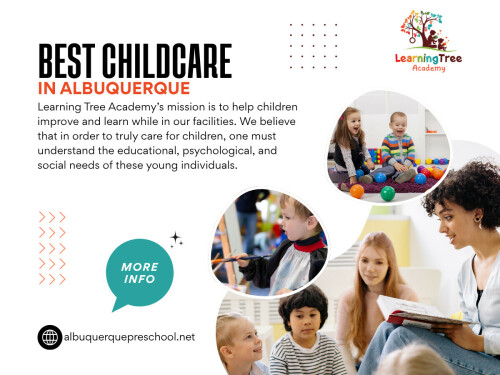 In a steady Best Childcare In Albuquerque, group play becomes a kind of silent classroom for understanding people.


Learning Tree Academy
Address: 3615 Candelaria Rd NE, Albuquerque, NM 87110, United States
Phone Number: +15058881668

Find Us On Google Map: https://goo.gl/maps/sXHaNYEYyPwfkx4KA

Read Our Blogs:
https://albuquerquepreschool.blogspot.com/2026/05/best-pre-k-albuquerque.html
https://albuquerquepreschool.wordpress.com/2026/05/18/how-to-know-if-a-daycare-environment-will-truly-suit-your-childs-personality/
https://albuquerquepreschool.tumblr.com/post/816936349317971968/best-daycare-albuquerque

More Links:
https://beacons.ai/albuquerquepreschool
https://albuquerquepreschool.quora.com/
https://albuquerquepreschool.medium.com/