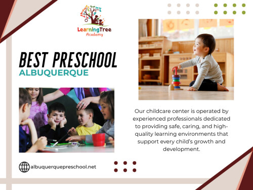 In a strong early learning environment, especially what many families recognize as the Best Preschool Albuquerque or Best Preschool In Albuquerque, emotional learning isn’t a separate subject. It’s just part of how the day moves forward, one small moment at a time.

Learning Tree Academy
Address: 3615 Candelaria Rd NE, Albuquerque, NM 87110, United States
Phone Number: +15058881668

Find Us On Google Map: https://goo.gl/maps/sXHaNYEYyPwfkx4KA

Read Our Blogs:
https://albuquerquepreschool.blogspot.com/2026/05/best-pre-k-albuquerque.html
https://albuquerquepreschool.wordpress.com/2026/05/18/how-to-know-if-a-daycare-environment-will-truly-suit-your-childs-personality/
https://albuquerquepreschool.tumblr.com/post/816936349317971968/best-daycare-albuquerque

More Links:
https://linktr.ee/ltapreschool
https://about.me/albuquerquepreschools
https://castbox.fm/channel/id5236249?country=us