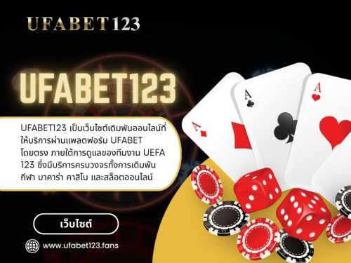 ความนิยมของ UFABET123 ไม่ได้เกิดขึ้นเพียงเพราะมีเกมให้เลือกหลากหลาย แต่ยังมาจากการออกแบบระบบที่คำนึงถึงความสะดวกของผู้ใช้งานในทุกขั้นตอน หนึ่งในจุดเด่นที่ผู้เล่นหลายคนกล่าวถึงคือขั้นตอน UFABET123 เข้าสู่ระบบ 

อ่านบล็อกของเรา:
https://ufabet123fans.weebly.com/
https://ufabet123fans.medium.com/
https://ufabet123fans.mystrikingly.com/


ลิงก์เพิ่มเติม
https://gettr.com/user/ufabet123fans
https://www.ted.com/profiles/51864383
https://disqus.com/by/ufabet123fans/about/
