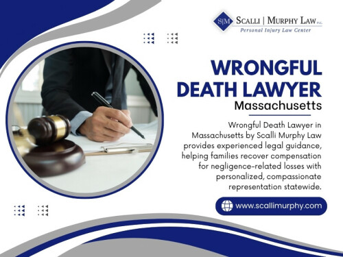 Working with a trusted wrongful death lawyer massachusetts means having an advocate who values preparation, communication, and compassion. Those qualities often make a meaningful difference as families move through difficult legal matters while focusing on healing and honoring the memory of their loved one.

Click here for more information: https://www.scallimurphy.com/practice-areas/wrongful-death/

Find us on Google Maps: https://maps.app.goo.gl/88aZUcihS4XpPbMDA

Address: 537 Broadway, Everett, MA 02149, United States
Phone: +1 617-387-7000

Read Our Blogs:
https://scallimurphylaw.mystrikingly.com/
https://scallimurphylawma.wixsite.com/scallimurphylaw/
https://penzu.com/p/4982f2312b8551c5

More Links:
https://campsite.bio/scallimurphylaw
https://www.pinterest.com/scallimurphylawma/
https://igli.me/scallimurphylaw
