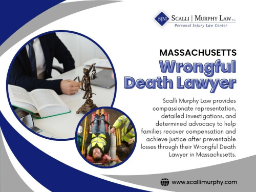 An experienced massachusetts wrongful death lawyer understands that every family's story is different, which is why careful listening should always come before legal strategy.

Click here for more information: https://www.scallimurphy.com/practice-areas/wrongful-death/

Find us on Google Maps: https://maps.app.goo.gl/88aZUcihS4XpPbMDA

Address: 537 Broadway, Everett, MA 02149, United States
Phone: +1 617-387-7000

Read Our Blogs:
https://scallimurphylawma.medium.com/
https://site-wtbxufiaq.godaddysites.com/
https://68ff10ed7c054.site123.me/

More Links:
https://joy.bio/scallimurphylaw
https://scallimurphylaw.livejournal.com/profile/
https://www.blurb.com/user/scallimurphy