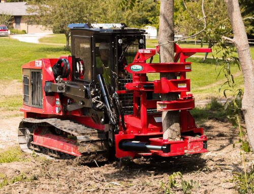 Fecon Skid Steer Tree Shear for Clean and Quick Tree Removal