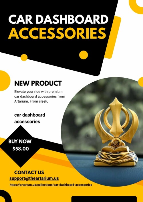 Black & Yellow Modern Exclusive Furniture Poster