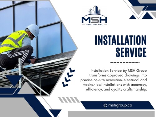 Choosing a professional Installation Service Toronto is an investment that continues paying dividends long after construction is complete. Careful planning, skilled workmanship, and attention to detail create commercial spaces that remain functional, attractive, and dependable throughout years of daily use.

Click here for more information:https://mshgroup.ca/electrical-installation/

Address: 426 Maria Antonia Rd, Woodbridge, ON L4H 2Y9, Canada
Phone: 647-886-4990

Read Our Blogs:
https://site-g0kba3nl5.godaddysites.com/
https://mshgroupca.wordpress.com/
https://mshgroupca.tumblr.com/

More Links:
https://mez.ink/mshgroupca
https://www.ted.com/profiles/51969087
https://mastodon.social/@mshgroupca
https://luma.com/user/mshgroupca