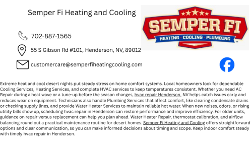 Semper Fi Heating and Cooling