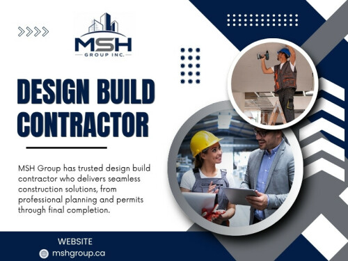 Large commercial projects involve hundreds of decisions. Without proper coordination, even simple adjustments can create scheduling conflicts. An experienced Design build contractor helps avoid these situations by connecting planning with execution.

Address: 426 Maria Antonia Rd, Woodbridge, ON L4H 2Y9, Canada
Phone: 647-886-4990
Mail: info@msheng.ca

Read Our Blogs:
https://site-g0kba3nl5.godaddysites.com/
https://mshgroupca.wordpress.com/
https://mshgroupca.tumblr.com/

More Links:
https://beacons.ai/mshgroupca
https://gravatar.com/mshgroupca
https://archive.org/details/@mshgroupca
https://flickr.com/people/mshgroupca/