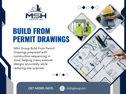 Many people assume they can immediately Build from permit drawings once approvals are received. In reality, permit drawings represent an important milestone rather than the final step before construction begins. There is still valuable preparation that helps transform approved plans into a practical, well-organized project.

Click here for more information: https://mshgroup.ca/design-build/

Address: 426 Maria Antonia Rd, Woodbridge, ON L4H 2Y9, Canada
Phone: 647-886-4990

Read Our Blogs:
https://mshgroupca.wordpress.com/
https://mshgroupca.tumblr.com/
https://mshgroupca.wixsite.com/mshgroupca

More Links:
https://linktr.ee/mshgroupca
https://www.buzzfeed.com/mshgroupca
https://myspace.com/mshgroupca
https://ca.pinterest.com/mshgroupca/