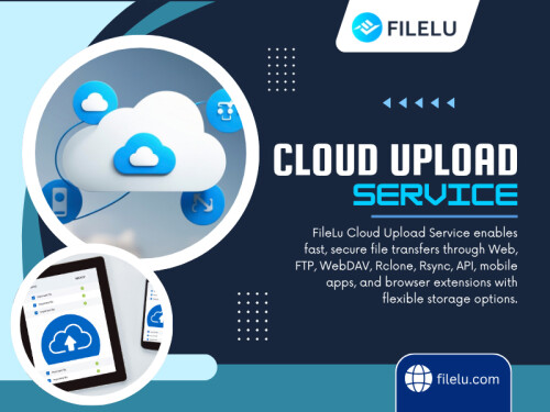 Flexible storage solutions make expansion simple instead of forcing users to migrate everything to another service. A reliable Cloud Upload Service can also make it easier to move and manage files as your storage requirements increase.

Read Our Blog:
https://filelucom.medium.com/lifetime-cloud-storage-subscription-249cd78fcab0

https://687751027cddb.site123.me/filelu/s3-compatible-object-storage

https://filelucom.mystrikingly.com/blog/cheaps3-compatible-storage

More Links:
https://c8ke.me/filelu
https://www.pinterest.com/filelucom/
https://vimeo.com/filelu
