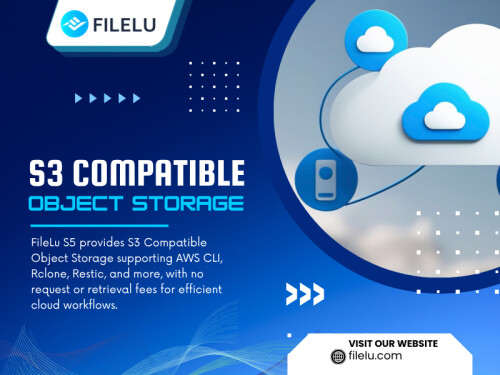 That is one reason more individuals and organizations are exploring S3 compatible object storage. The attraction is not only about saving money today. It is about choosing a storage solution that remains practical, predictable, and easier to manage for years to come.

Official Website: https://filelu.com/s3-compatible-storage/


Read Our Blog:
https://filelucom.tumblr.com/post/824651354800783360/best-cloud-storage-plans

http://filelucom.weebly.com/filelu/buy-cloud-storage-online

https://filelu.wixsite.com/filelu/post/lifetime-cloud-storage-plans

More Links:
https://taplink.cc/filelu
https://www.pinterest.com/filelucom/
https://vimeo.com/filelu