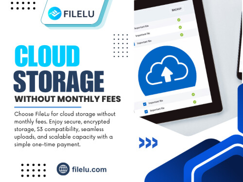 One reason many users look for Cloud Storage Without Monthly Fees is predictability. Monthly subscriptions may appear inexpensive, but over several years they can become a significant ongoing expense.

Official Website: https://filelu.com/premium/

Read Our Blog:
https://filelucom.tumblr.com/post/824651354800783360/best-cloud-storage-plans

http://filelucom.weebly.com/filelu/buy-cloud-storage-online

https://filelu.wixsite.com/filelu/post/lifetime-cloud-storage-plans

More Links:
https://linktr.ee/filelu
https://www.apsense.com/user/filelu
https://www.pinterest.com/filelucom/