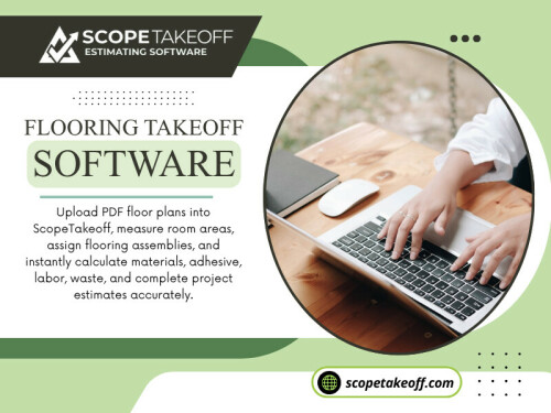Every estimate depends on one thing—accurate measurements. If the measurements are incorrect, every calculation that follows is affected. Modern Flooring takeoff software allows contractors to measure directly from digital drawings instead of relying only on manual methods.

For more info visit here: https://scopetakeoff.com/flooring-estimating-software/

Read our blogs:
https://scopetakeoff.wordpress.com
https://penzu.com/public/147fc890e763fc54
https://scopetakeoff.weebly.com/

More Links: 
https://igli.me/scopetakeoff
https://www.patreon.com/c/scopetakeoff
https://www.huntingnet.com/forum/members/scopetakeoff.html