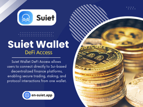 As you gain experience, your usage will evolve. You may explore more dApps, manage more NFTs, or interact with new features on Sui. Suiet Wallet scales with you. What starts as a simple setup becomes a powerful tool as your confidence grows.

Read Our Blogs:
https://suietwallet.systeme.io
https://69673277d90a4.site123.me
https://suietwallet.wixsite.com/ensuietapp

More Links:
https://mez.ink/ensuietapp
https://www.friend007.com/ensuietapp
https://myspace.com/ensuietapp