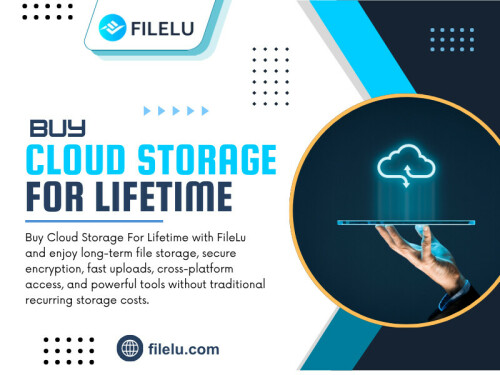 Choosing to Buy Cloud Storage For Lifetime gives businesses the opportunity to preserve valuable information instead of constantly deciding what must be removed.

Official Website: https://filelu.com/premium/

Read Our Blog:
https://filelu.jimdosite.com/

https://filelucom.medium.com/lifetime-cloud-storage-subscription-249cd78fcab0

https://687751027cddb.site123.me/filelu/s3-compatible-object-storage

More Links:
https://heylink.me/filelu
https://www.buzzfeed.com/filelu
https://soundcloud.com/filelu