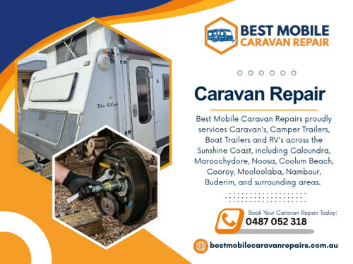 The cost of caravan repairs can vary depending on the issue, parts required, and labour involved.

Typical factors that affect pricing include:

- Type and severity of the repair

- Parts and materials needed

- Time required to complete the job

- Accessibility of the issue

Simple fixes may be relatively affordable, while major repairs, especially water damage, can be more costly if left too long.

For More Information : https://bestmobilecaravanrepairs.com.au/caravan-repairs-sunshine-coast/

Find Us On Google Map : https://maps.app.goo.gl/xMZdr9hghJ44W1F48

Contact : Best Mobile Caravan Repairs

Address: 10 Alice Street, Alexandra Headland, QLD 4572, Australia

Phone Number: 0487 052 318

Read Our Blogs:

https://bestmobilecaravanrepairs.wordpress.com/2026/04/02/caravan-repair/

https://bestmobilecaravanrepairs.brushd.com/entry/27038/mobile-caravan-repair

https://mobilecaravanrepair.weebly.com/blog/caravan-servicing-sunshine-coast

More Links:

https://linkfly.to/bestmobilecaravanrepairs

https://medium.com/@bestmobilecaravanrepairs/about

https://myanimelist.net/profile/caravanrepair