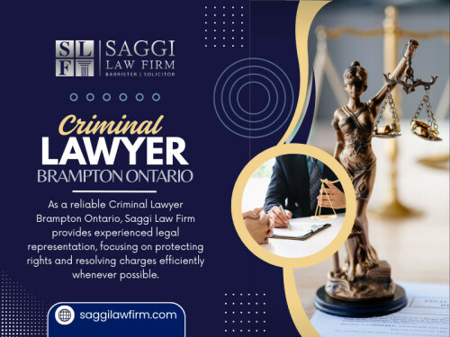 • Important choices may be delayed
• Opportunities to act early may be missed
• Stress builds while waiting for responses
A Criminal Lawyer Brampton Ontario who is close by can step in quickly, helping you respond instead of react.

Official Website - https://saggilawfirm.com/brampton-criminal-lawyer

Contact Us -
Address - 2250 Bovaird Dr E Unit 401, Brampton, ON L6R 0W3, Canada
Phone No - 647-983-6720

Read Our Blogs -
https://bramptoncriminallawyers.weebly.com/brampton-lawyer/brampton-lawyers4639980
https://criminallawfirmstoronto.medium.com/brampton-lawyers-1d12cecbf9d5
https://all4webs.com/saggilawfirm/criminallawyerbrampt.htm

More Links -
https://MySlink.app/saggilawfirm
https://www.intensedebate.com/profiles/criminallawfirmstoronto
https://dzone.com/users/4554599/saggilawfirm.html