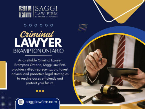 • Misunderstanding legal advice
• Feeling unsure about next steps
• Constant second-guessing of decisions
A Criminal Lawyer Brampton Ontario who is accessible makes it easier to have proper conversations, not just quick exchanges. Without that, things can feel disconnected.

Official Website - https://saggilawfirm.com/brampton-criminal-lawyer

Contact Us -
Address - 2250 Bovaird Dr E Unit 401, Brampton, ON L6R 0W3, Canada
Phone No - 647-983-6720

Read Our Blogs -
https://criminallawfirmstoronto.blogspot.com/2026/03/criminal-lawyer-brampton.html
https://saggilawfirmcriminallawyer.tumblr.com/post/812575807656607744/criminal-defence-lawyer-brampton
https://mandeepsaggisocial.wixsite.com/saggilawfirm/post/top-criminal-lawyer-brampton

More Links -
https://www.wattpad.com/user/saggilawfirm
https://www.intensedebate.com/profiles/criminallawfirmstoronto
https://dzone.com/users/4554599/saggilawfirm.html