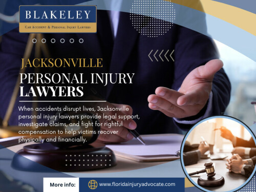 A knowledgeable Jacksonville Personal Injury Lawyers team evaluates these factors early, ensuring the claim is positioned correctly from the start.

Contact : Blakeley Car Accident & Personal Injury Lawyers West Palm Beach
Address: 2101 Vista Pkwy UNIT 304, West Palm Beach, FL 33411, United States
Phone :+15612323162

Find Us On  Google Map : https://maps.app.goo.gl/jnTiaqnKAecxxVXA9

Official Website:  https://www.floridainjuryadvocate.com/jacksonville/personal-injury-lawyer/


Read Our Blog: 
https://floridainjuryadvocate.tumblr.com/
https://penzu.com/p/7624348ab2e5dd77
https://69c6521c48aed.site123.me/

More Links:
https://floridainjuryadvocate.taplink.ws
https://www.anibookmark.com/user/injuryadvocatefl.html
https://medium.com/@floridainjuryadvocatefl/about