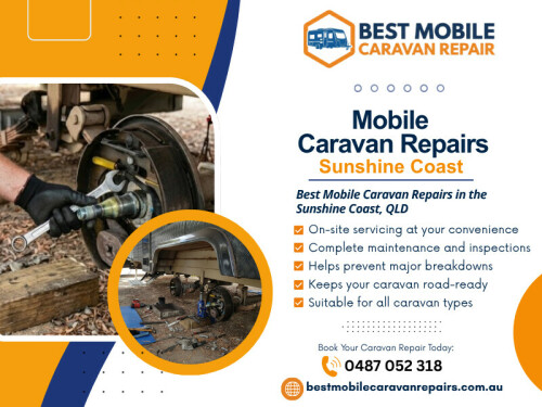For most common issues, mobile caravan repairs on the Sunshine Coast are the better choice.

They offer:

- Greater convenience

- Faster service

- Less disruption

- Ideal support for travellers

Find Us On Google Map : https://maps.app.goo.gl/xMZdr9hghJ44W1F48

Contact : Best Mobile Caravan Repairs

Address: 10 Alice Street, Alexandra Headland, QLD 4572, Australia

Phone Number: 0487 052 318

Read Our Blogs:

https://bestmobilecaravanrepairs.brushd.com/entry/27038/mobile-caravan-repair

https://mobilecaravanrepair.weebly.com/blog/caravan-servicing-sunshine-coast

https://bestmobilecaravanrepairs.mystrikingly.com/blog/caravan-repairs-sunshine-coast

More Links:

https://c8ke.me/bestmobilecaravanrepairs

https://www.apsense.com/user/caravanrepair

https://caravanrepair.livejournal.com/profile/