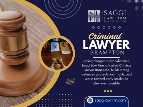 When people hear the phrase “criminal record,” they think about court dates, fines, and possible jail time. However, one thing that is never talked about enough is what happens after the case is over. Life does not simply reset. In most cases, the hard part starts when you step out of the courtroom.
That’s why speaking with a Criminal Lawyer Brampton early on, it is not simply about beating a charge; it is about protecting the life that you have built and the life that you are still trying to create.

Contact Us -
Address - 2250 Bovaird Dr E Unit 401, Brampton, ON L6R 0W3, Canada
Phone No - 647-983-6720

Read Our Blogs -
https://bramptoncriminallawyers.weebly.com/brampton-lawyer/brampton-lawyers4639980
https://criminallawfirmstoronto.medium.com/brampton-lawyers-1d12cecbf9d5
https://all4webs.com/saggilawfirm/criminallawyerbrampt.htm

More Links -
https://c8ke.com/saggilawfirm
https://allmyfaves.com/saggilawfirm
https://about.me/Mandeepsaggi