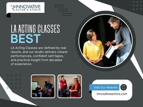 Before signing up for anything, take a moment to assess where you are in your journey. Are you brand new to acting, returning after a long break, or transitioning into on-camera work? The LA acting classes best suited for you will depend on your current skill level and goals. Some actor classes focus heavily on scene study, while others emphasize technique, audition skills, or on-camera confidence. Knowing what you need right now helps narrow your choices quickly.

Innovative Actor's Studio

Find Us On Google Maps: https://maps.app.goo.gl/DDSoDL3V3JQpRrAq7

Address: 5112 Lankershim Blvd, North Hollywood, CA 91601, United States
Phone Number: +18182877252

Read Our Blogs:
https://innovativeactor.wixsite.com/actingclasses/post/drama-and-acting-school
https://innovativeactors.tumblr.com/post/808147936777224192/adult-acting-classes
https://innovativeactors.wordpress.com/2026/02/10/acting-classes-in-los-angeles

Related Links:
https://linktr.ee/innovativeactors
https://www.apsense.com/user/innovativeactors
https://disqus.com/by/innovativeactorsla/about/