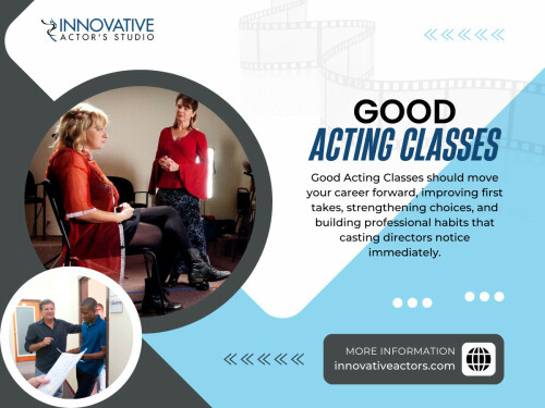 It is easy to assume the most talked-about studios offer the best training. In reality, good acting classes are defined more by quality instruction and consistent feedback than by flashy marketing. Smaller studios often provide more individual attention, which can be especially valuable when you are new to LA.

Innovative Actor's Studio

Find Us On Google Maps: https://maps.app.goo.gl/DDSoDL3V3JQpRrAq7

Address: 5112 Lankershim Blvd, North Hollywood, CA 91601, United States
Phone Number: +18182877252

Read Our Blogs:
https://innovativeactors.brushd.com/entry/26879/best-acting-schools
https://innovativeactors.mystrikingly.com/blog/acting-lessons-los-angeles
https://6942708c7ebfb.site123.me/blog/beginner-drama-classes

Related Links:
https://heylink.me/innovativeactors/
https://www.magcloud.com/user/innovativeactors
https://www.goodreads.com/innovativeactors