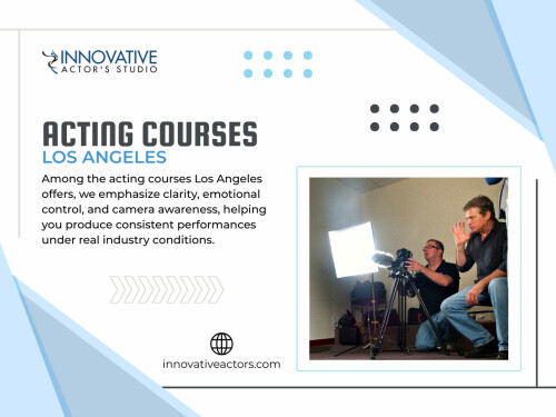 Another important early lesson is learning how to receive feedback. Constructive notes are a key part of growth. In beginner-friendly acting courses Los Angeles, feedback focuses on encouragement and clarity rather than criticism. Learning how to apply notes without self-judgment is a skill that supports long-term improvement. This is why choosing the right acting course matters so much early on.

Innovative Actor's Studio

Find Us On Google Maps: https://maps.app.goo.gl/DDSoDL3V3JQpRrAq7

Address: 5112 Lankershim Blvd, North Hollywood, CA 91601, United States
Phone Number: +18182877252

For More Information: https://innovativeactors.com/acting-lessons-courses/

Read Our Blogs:
https://innovativeactor.wixsite.com/actingclasses/post/drama-and-acting-school
https://innovativeactors.tumblr.com/post/808147936777224192/adult-acting-classes
https://innovativeactors.wordpress.com/2026/02/10/acting-classes-in-los-angeles

Related Links:
https://linktr.ee/innovativeactors
https://www.apsense.com/user/innovativeactors
https://disqus.com/by/innovativeactorsla/about/