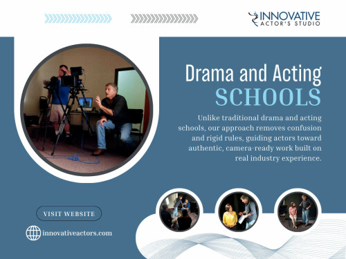 Starting acting as an adult can feel intimidating, especially if you did not study theatre in school or grow up performing on stage. Many adults worry they are already behind or that training is only meant for younger students. The truth is, drama and acting schools are welcoming more adult beginners than ever, and many programs are designed specifically for people starting fresh.

Innovative Actor's Studio

Find Us On Google Maps: https://maps.app.goo.gl/DDSoDL3V3JQpRrAq7

Address: 5112 Lankershim Blvd, North Hollywood, CA 91601, United States
Phone Number: +18182877252

For More Information: https://innovativeactors.com/acting-school/

Read Our Blogs:
https://innovativeactors.brushd.com/entry/26879/best-acting-schools
https://innovativeactors.mystrikingly.com/blog/acting-lessons-los-angeles
https://6942708c7ebfb.site123.me/blog/beginner-drama-classes

Related Links:
https://heylink.me/innovativeactors/
https://www.magcloud.com/user/innovativeactors
https://www.goodreads.com/innovativeactors