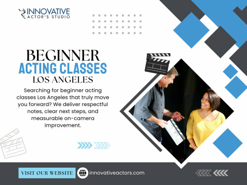 The best place to start is your most recent lesson. Review notes, exercises, or scenes assigned in beginner acting classes Los Angeles. Instead of adding new techniques, focus on reinforcing what your instructor already introduced. This approach builds confidence and keeps your practice aligned with your training.

Innovative Actor's Studio

Find Us On Google Maps: https://maps.app.goo.gl/DDSoDL3V3JQpRrAq7

Address: 5112 Lankershim Blvd, North Hollywood, CA 91601, United States
Phone Number: +18182877252

For More Information: https://innovativeactors.com/beginner-drama-classes/

Read Our Blogs:
https://innovativeactor.wixsite.com/actingclasses/post/drama-and-acting-school
https://innovativeactors.tumblr.com/post/808147936777224192/adult-acting-classes
https://innovativeactors.wordpress.com/2026/02/10/acting-classes-in-los-angeles

Related Links:
https://campsite.bio/innovativeactors
https://vimeo.com/innovativeactors
https://independent.academia.edu/innovativeactors
