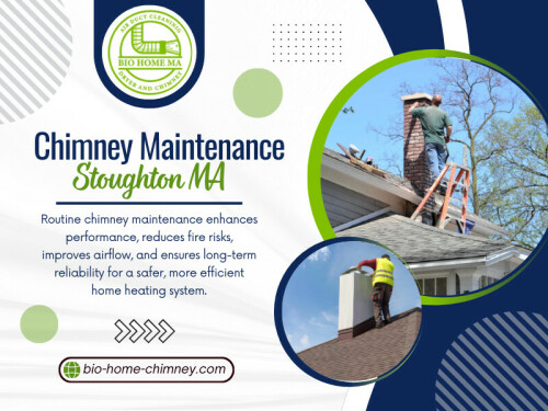 Creosote is normally the natural result of burning woods. The substance sticks to the inside walls of the chimney and eventually accumulates. The amount one uses influences how fast it accumulates. The problem now is that creosote is a highly flammable substance. When this buildup is quite thick, it does increase the overall risk of chimney fires.That is why consistent Chimney maintenance Stoughton MA is so important. Waiting until there is visible smoke trouble or odor often means buildup has already reached unsafe levels.

For More Information: https://bio-home-chimney.com/services/chimney-cleaning/

Address: 151 Wheeler Cir #249, Stoughton, MA, United States
Phone: +15086917706

Follow Us:
https://www.facebook.com/biohomechimney
https://www.instagram.com/biohomema
https://www.youtube.com/@biohomechimney
https://www.linkedin.com/company/bio-home-chimney

Read Our Blogs :
https://biohomechimney.medium.com/chimney-inspection-stoughton-ma-0f9fd0d98628
https://biohomechimneystoughton.tumblr.com/
https://biohomechimney.wordpress.com/2026/02/12/chimney-cleaning-stoughton-ma-2/

More Links
https://linktr.ee/biohomechimneystoughton
https://www.pinterest.com/biohomechimneystoughton
https://biohomechimney.medium.com