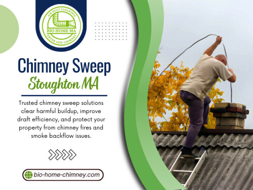 If you’re searching for a Chimney sweep Stoughton MA, slowing down and avoiding common missteps can save you money, stress, and long-term damage. Let’s walk through the mistakes homeowners make — and how to make a smarter decision.

For More Information: https://bio-home-chimney.com/services/chimney-cleaning/

Address: 151 Wheeler Cir #249, Stoughton, MA, United States
Phone: +15086917706

Follow Us:
https://www.facebook.com/biohomechimney
https://www.instagram.com/biohomema
https://www.youtube.com/@biohomechimney
https://www.linkedin.com/company/bio-home-chimney

Read Our Blogs :
https://biohomechimney.medium.com/chimney-inspection-stoughton-ma-0f9fd0d98628
https://6960a73036c0f.site123.me/
https://biohomechimney.weebly.com/bio-home-chimney/chimney-sweep-stoughton-ma

More Links
https://beacons.ai/biohomechimneystoughton
https://dzone.com/users/5465115/biohomechimney.html
https://www.blurb.com/user/biohomechimn