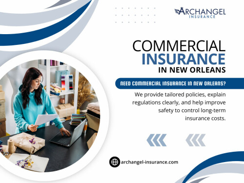 Urban density, foot traffic, property exposure, and liability trends differ between areas. Coverage structured around Commercial Insurance New Orleans risks may overlook suburban property or operational nuances in Metairie. Likewise, policies designed for Metairie may not fully account for city-based exposure under Commercial Insurance in New Orleans environments.

Official Website - https://archangel-insurance.com/commercial-and-workers-compensation/

Find Us On Google Map - https://maps.app.goo.gl/PyJzYTFJGUZeEwPBA

Contact Us - 
Address - 3527 Ridgelake Dr STE 200, Metairie, LA 70002, United States
Phone No - +1 (504) 290-0650

Read Our Blogs - 

https://archangelinsurance.wixsite.com/archangelinsurance/post/business-auto-insurance-new-orleans
https://medium.com/@archangelinsurance/commercial-insurance-metairie-a58a20e79240
https://archangelinsurance.bcz.com/2026/02/10/cheapest-insurance-metairie-la/

More Links -
https://www.intensedebate.com/profiles/archangelinsurance
https://vimeo.com/archangelinsurance
https://www.blurb.com/user/archangelins