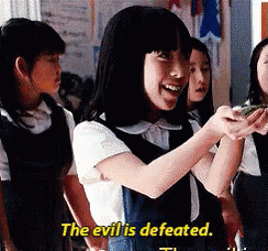 evil defeated