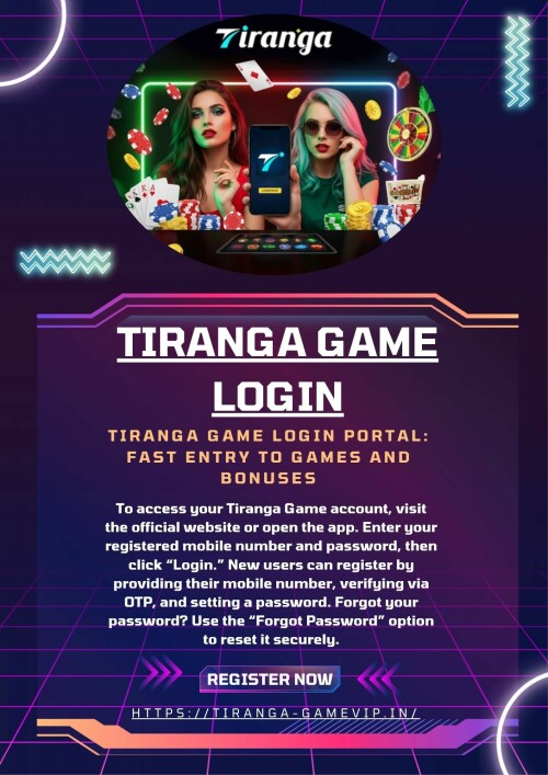 Tiranga Game Login