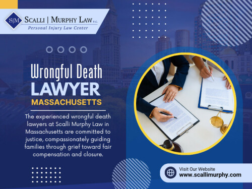 One of the most traumatic experiences a person can go through is losing a loved one in an unexpected manner. When the loss is due to another's negligence, carelessness, or wrongful conduct, the tragedy is made even worse by the conviction that there is no justice. During such troubled times, having a grasp of legal rights and the knowledge of how to seek redress can add meaning and closure. It is at such moments that the advice of an experienced wrongful death lawyer Massachusetts proves indispensable.

Find Us On Google Map : https://maps.app.goo.gl/88aZUcihS4XpPbMDA 

For more information : https://www.scallimurphy.com/practice-areas/wrongful-death/

Address: 537 Broadway, Everett, MA 02149
Phone: +1-617-387-7000

Read Our Blogs:
https://scallimurphylaw.tumblr.com 
https://scallimurphylaw.jimdosite.com 
https://68ff10ed7c054.site123.me 

More Links:
https://beacons.ai/scallimurphylaw 
https://disqus.com/by/scallimurphy/ 
https://gravatar.com/scallimurphylawma