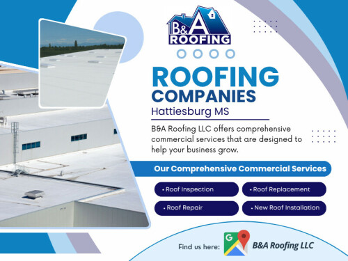 At B&A Roofing LLC, one of the most reliable roofing companies Hattiesburg MS, we've witnessed how misinformation can suck the life out of a homeowner's wallet. From failed DIY repairs to neglecting gutter care, these myths can quietly bleed you thousands. It's time to sort fact from fiction and reveal what really makes your roof sturdy, long-lasting, and secure.

Find Us On Google Map: https://maps.app.goo.gl/4QdN3fuRbvJPhfRp7

Contact: B&A Roofing LLC
Address: 5 Rivers Dr Suite 40, Hattiesburg, MS 39401, United States
Phone: +16015203183

Read Our Blogs:
https://baroofingshattiesburg.jimdosite.com/
https://baroofingshattiesburg.systeme.io/
https://site-xpvd5gf1l.godaddysites.com/b-and-a-roofing-llc/f/roofing-companies-near-me

More Links:
https://linkin.bio/baroofingshattiesburg
https://www.blurb.com/user/roofingcmpny
https://baroofingshattiesburg.mystrikingly.com/
https://zumvu.com/baroofingshattiesburg/