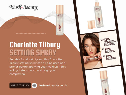 When that base is supported with finishing products like charlotte tilbury setting spray and charlotte tilbury fixing spray, the entire look becomes more consistent without needing heavy layering.

Click here for more information: https://blushandbeauty.co.uk/collections/beauty

Read Our Blogs:
https://tinyurl.com/245fxskb
https://is.gd/IqC7bC
https://v.gd/ABczXQ

More Links:
https://tinyurl.com/26tm2pjc
https://is.gd/ffG9MB
https://v.gd/O0kyGj