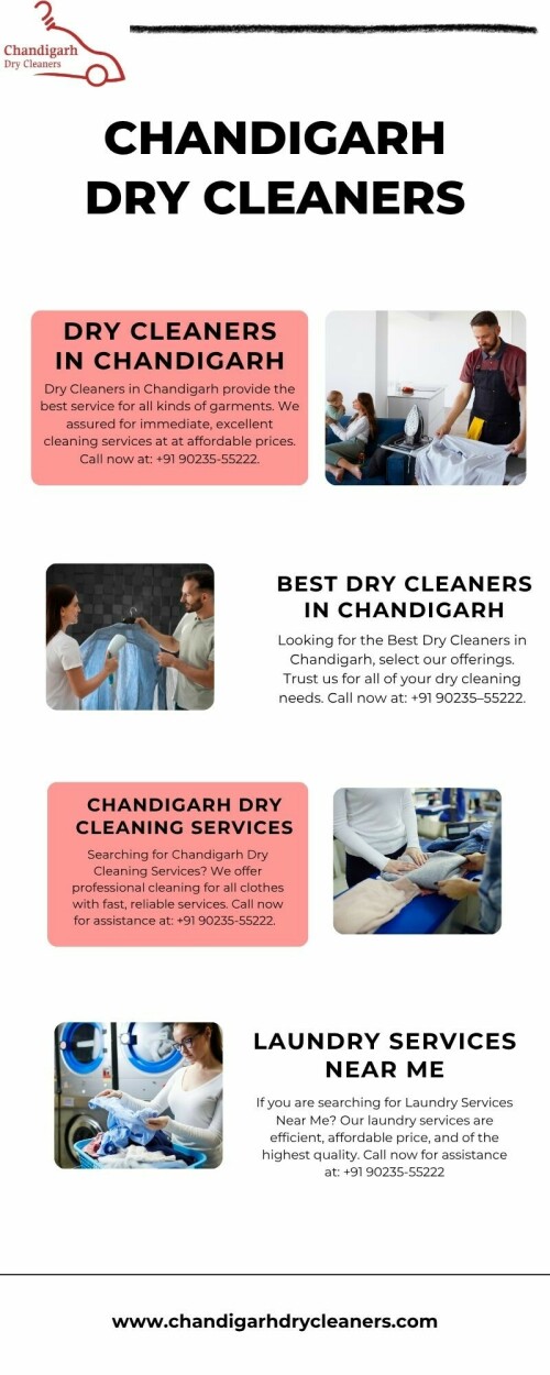 Searching for Chandigarh Dry Cleaning Services? We offer professional cleaning for all clothes with fast, reliable services. Call now for assistance at: +91 90235-55222. Visit us: https://chandigarhdrycleaners.com/