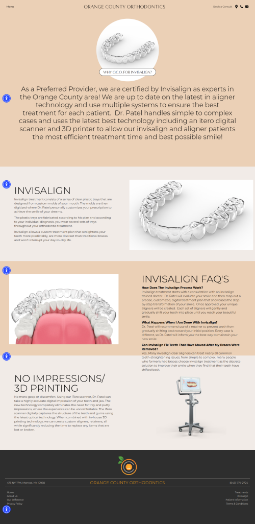 Crowded teeth can make brushing difficult, increase plaque buildup, and affect your confidence. At our Middletown office, we specialize in fixing crowded teeth with Invisalign, offering a modern, clear alternative to traditional orthodontics.

Learn More- https://www.ocortho.net/invisalign